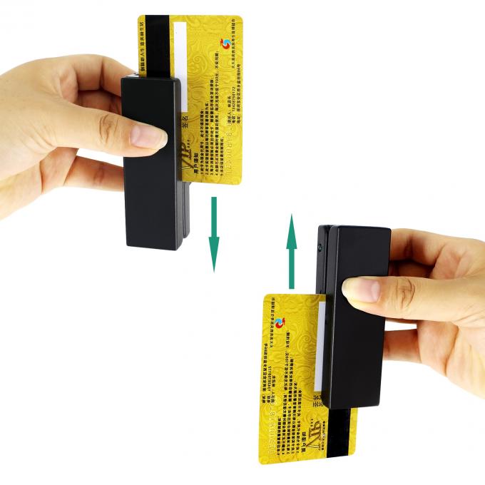 3 Bahn-programmierbarer Magnetstreifenleser-Doppelt-Magnetkopf mit USB-Port